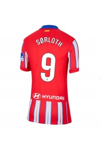 Atletico Madrid Alexander Sorloth #9 Voetbaltruitje Thuis tenue Dames 2024-25 Korte Mouw